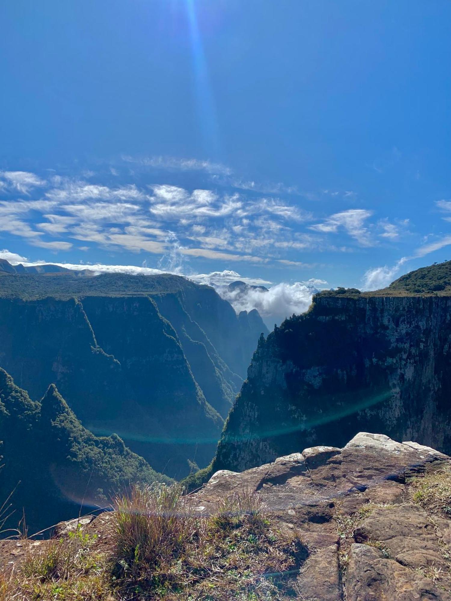 Pousada Dos Papagaios Bom Jardim da Serra Bagian luar foto